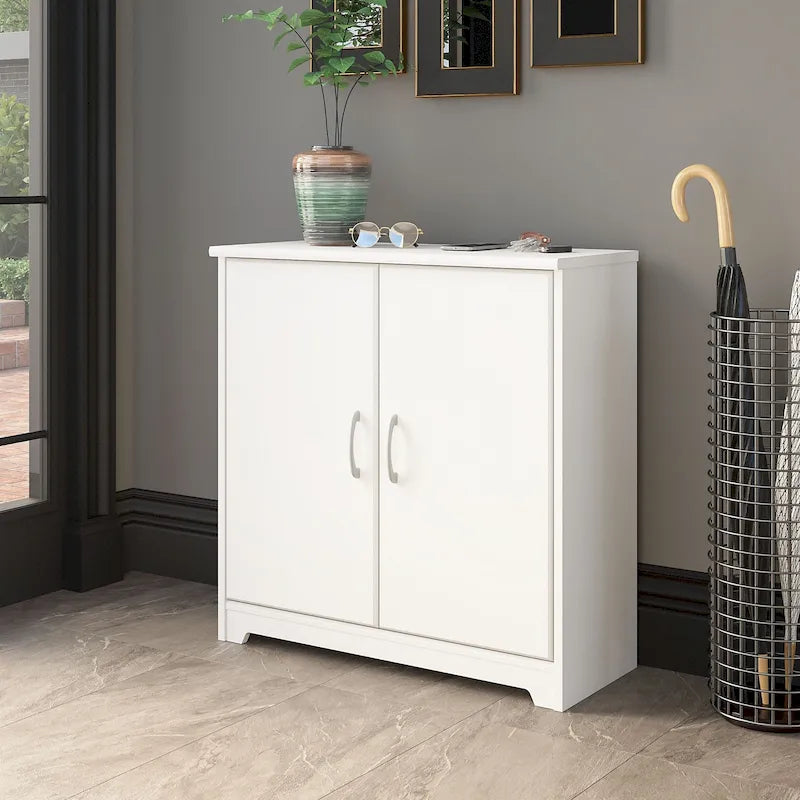 Small Entryway Cabinet with Doors by