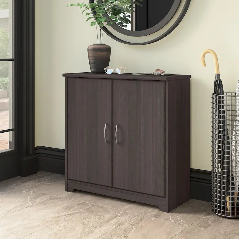 Small Entryway Cabinet with Doors by