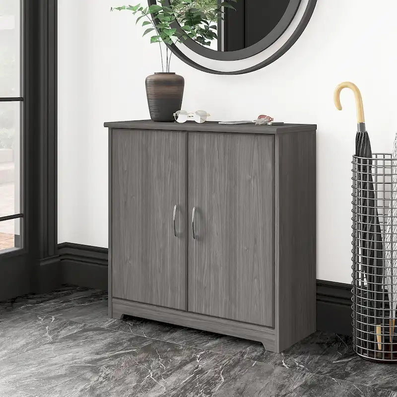 Small Entryway Cabinet with Doors by