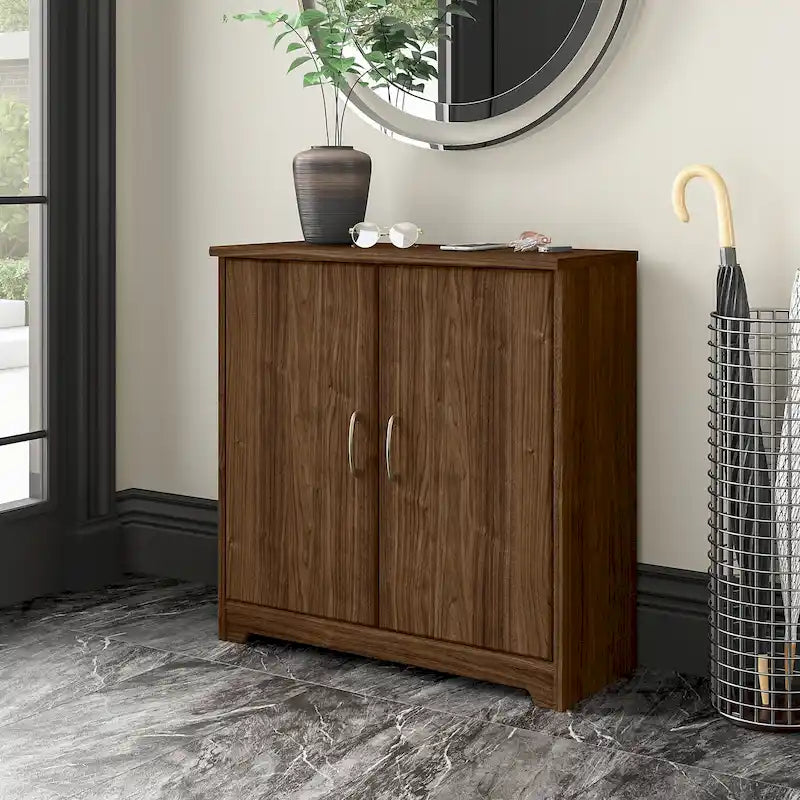 Small Entryway Cabinet with Doors by