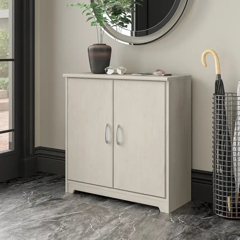 Small Entryway Cabinet with Doors by