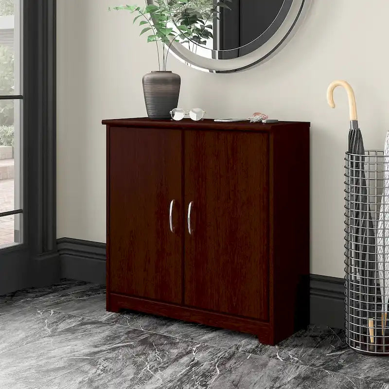 Small Entryway Cabinet with Doors by