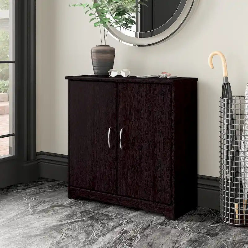 Small Entryway Cabinet with Doors by