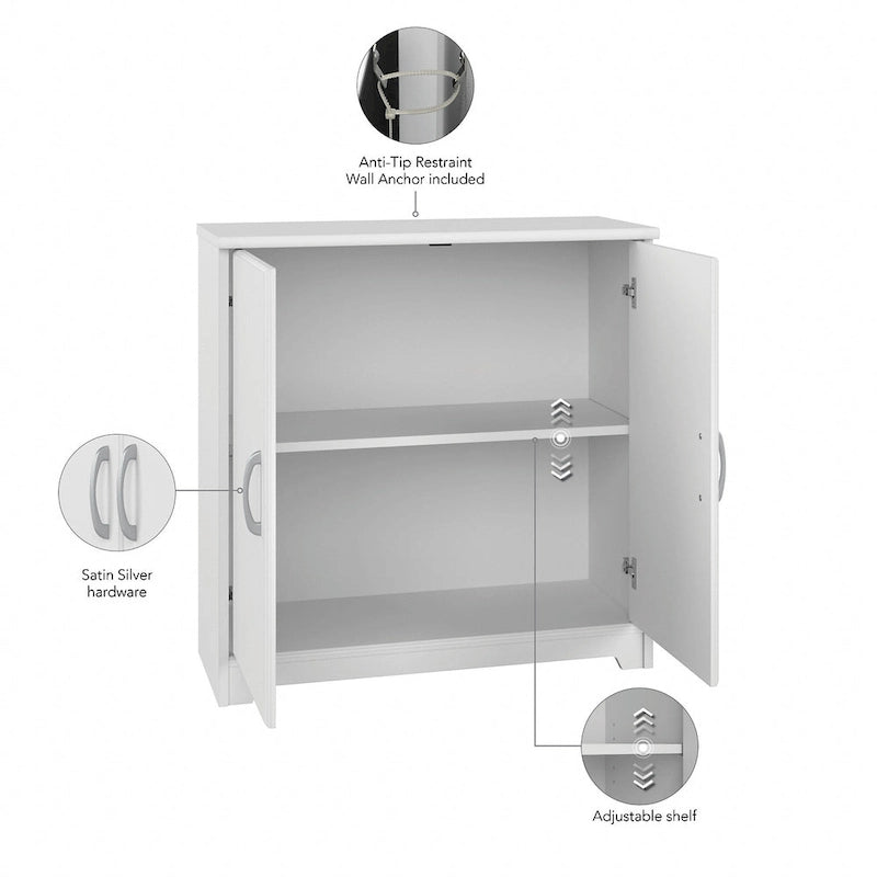 Small Entryway Cabinet with Doors by