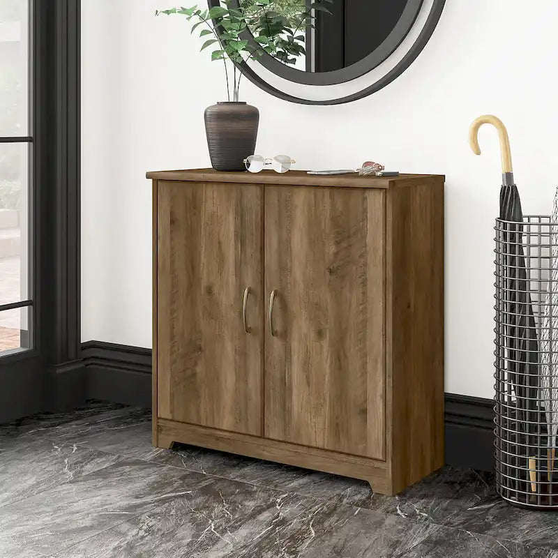 Small Entryway Cabinet with Doors by