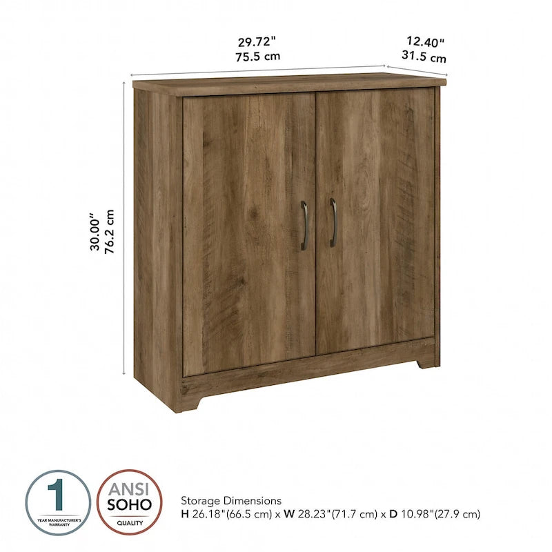 Small Entryway Cabinet with Doors by