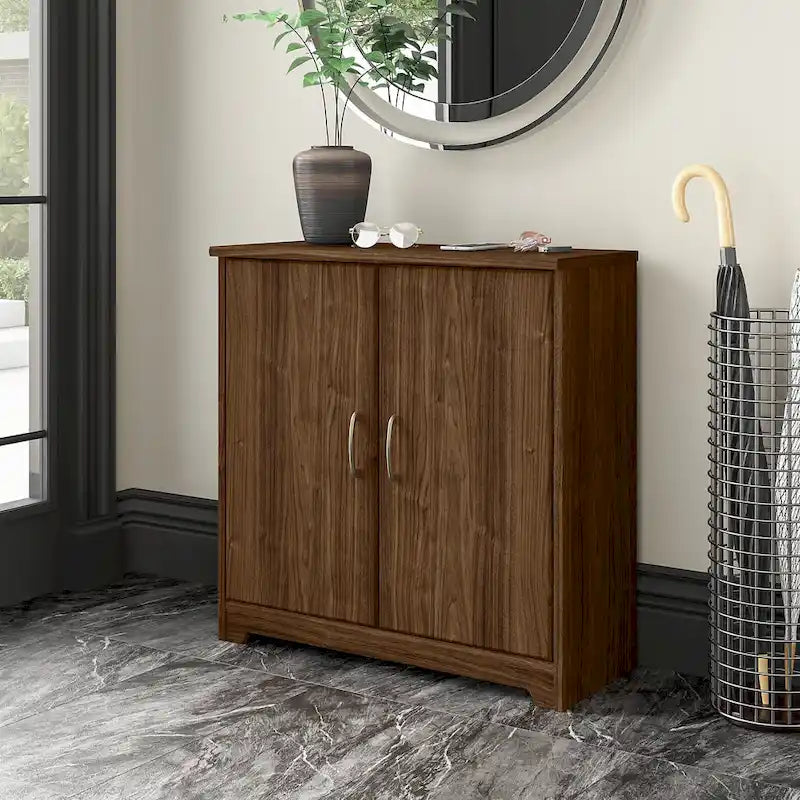 Small Entryway Cabinet with Doors by