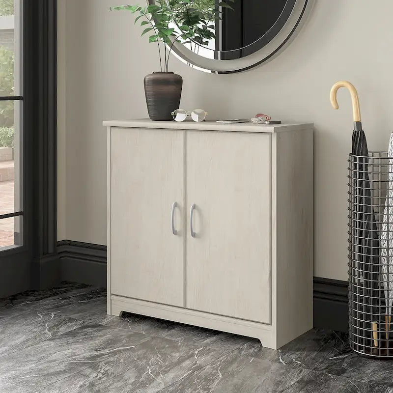 Small Entryway Cabinet with Doors by