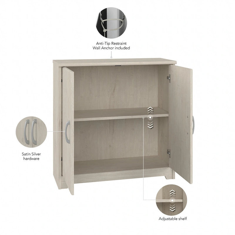 Small Entryway Cabinet with Doors by