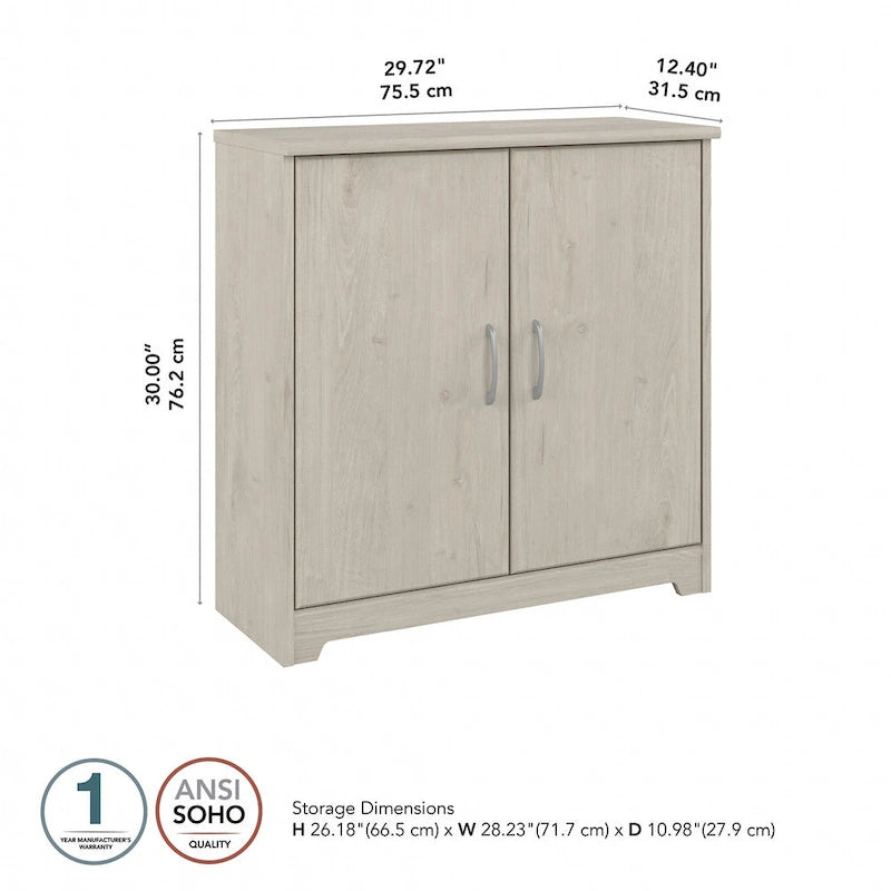 Small Entryway Cabinet with Doors by