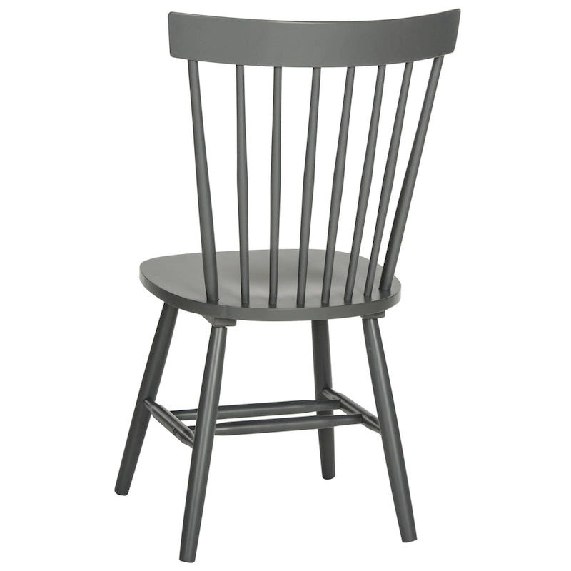 Spindle Solid Wood Dining Chair Set of 2 - 21W x 21D x 36H