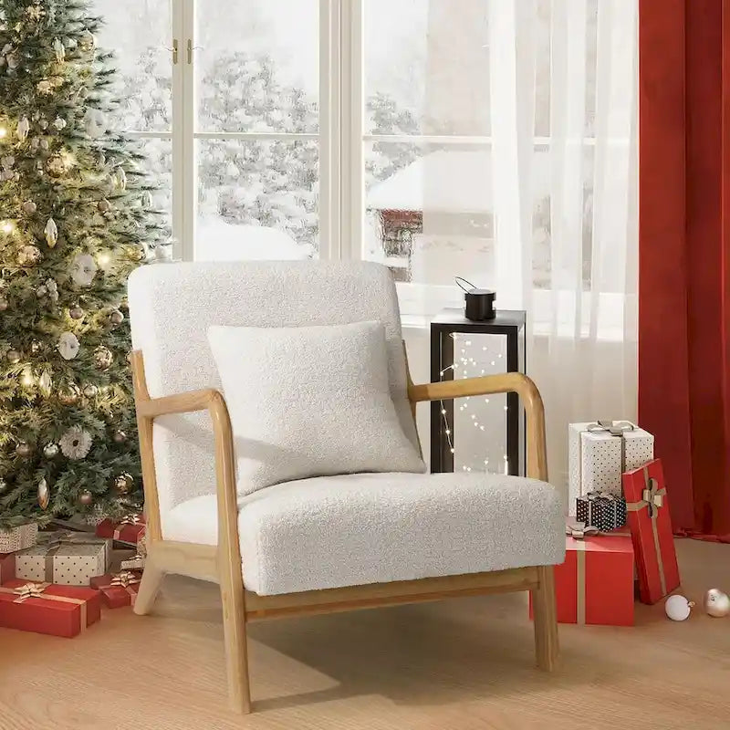 Mid Century Modern Living Room Reading Comfy Lounge Chairs