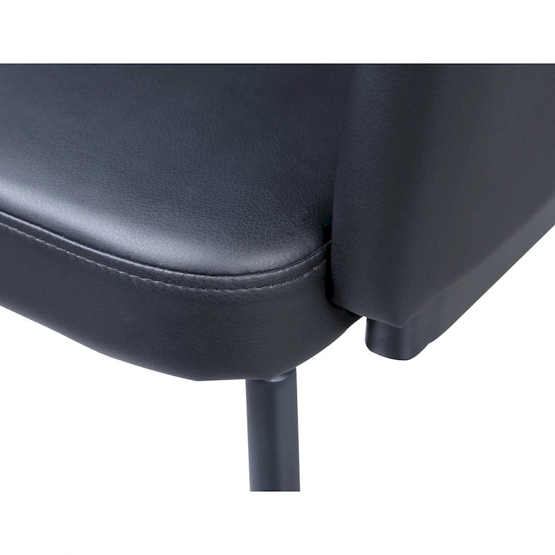 Modern Club Arm Chair with Memory Swivel, Set of 2