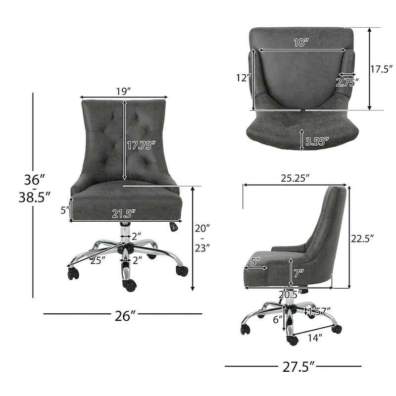 Tufted Office Chair