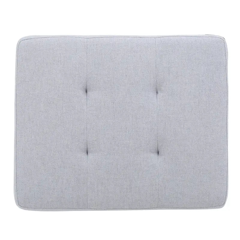 Tufted Fabric Ottoman by