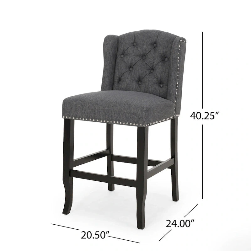 Wingback Counter Stool (Set of 2) by