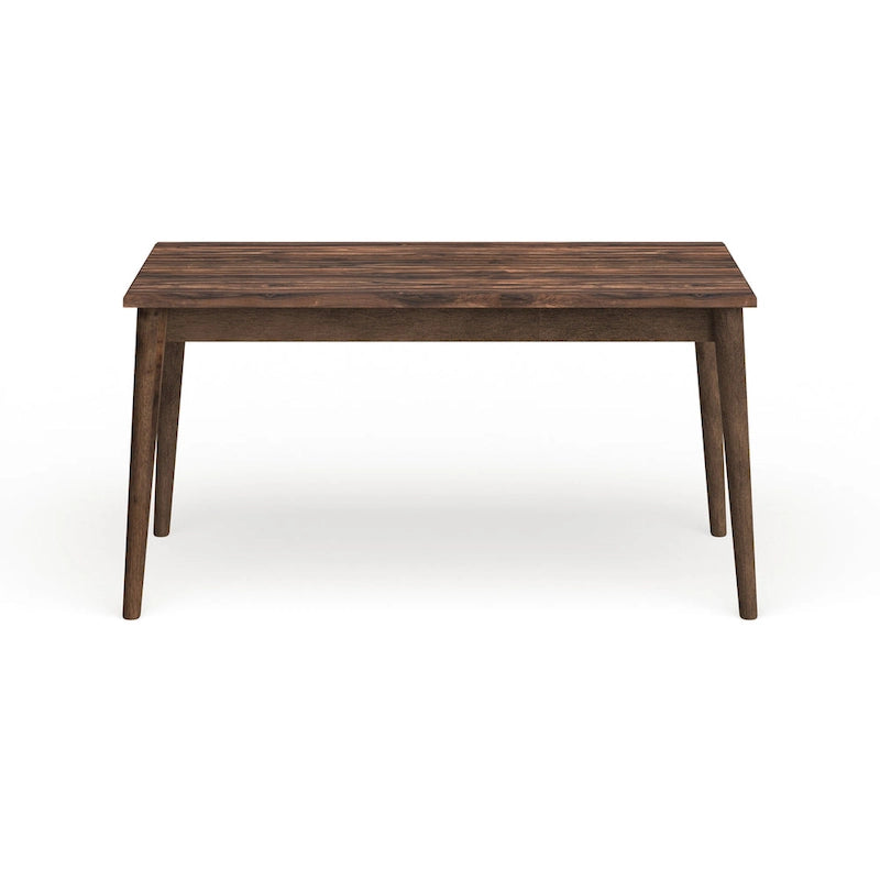 Midcentury Modern Brown 59-inch Dining Table