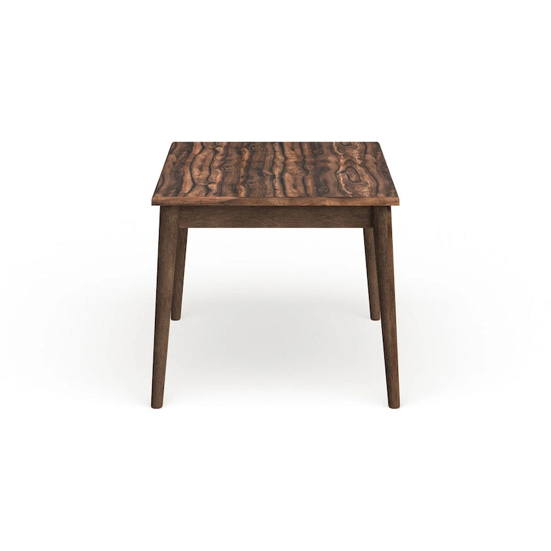Midcentury Modern Brown 59-inch Dining Table