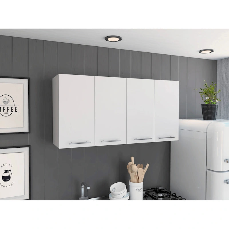 Furniture Wall Cabinet, Two Spacious Divisions