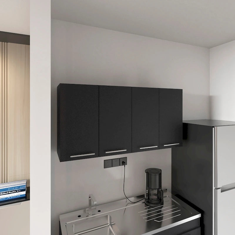 Furniture Wall Cabinet, Two Spacious Divisions