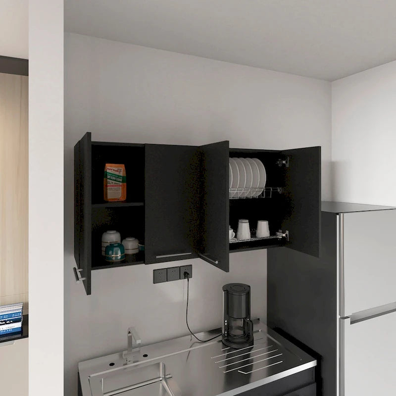 Furniture Wall Cabinet, Two Spacious Divisions