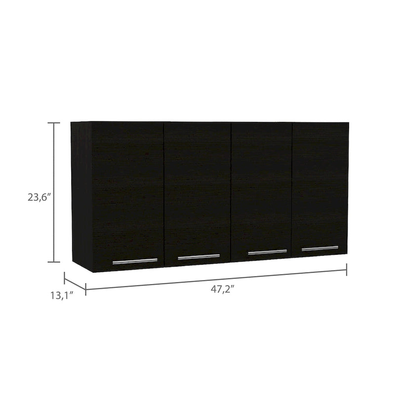 Furniture Wall Cabinet, Two Spacious Divisions