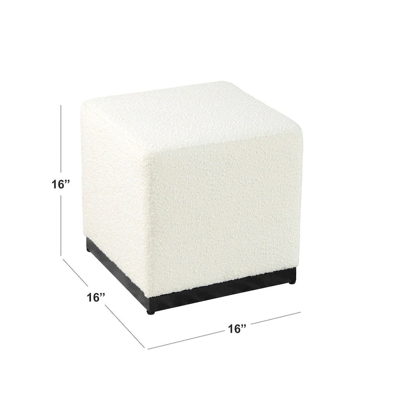 Modern Cube Ottoman