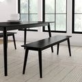 Plank and Beam Mid-Century Modern Dining Bench - 59
