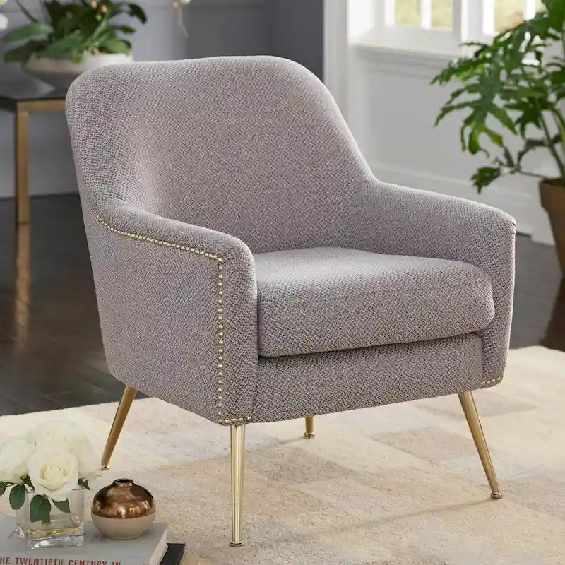 Mid-century Upholstered Accent Chair