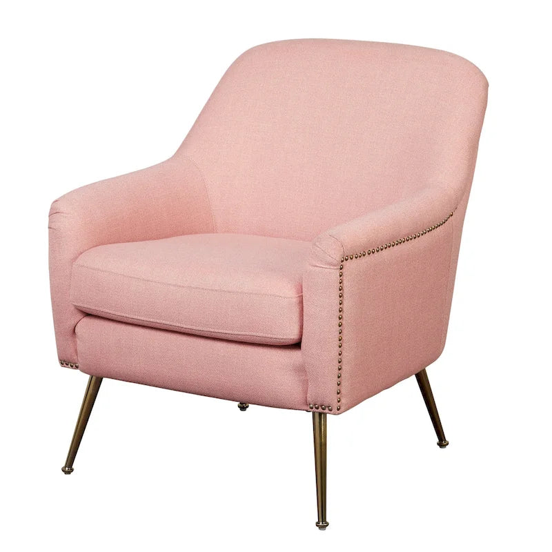 Mid-century Upholstered Accent Chair