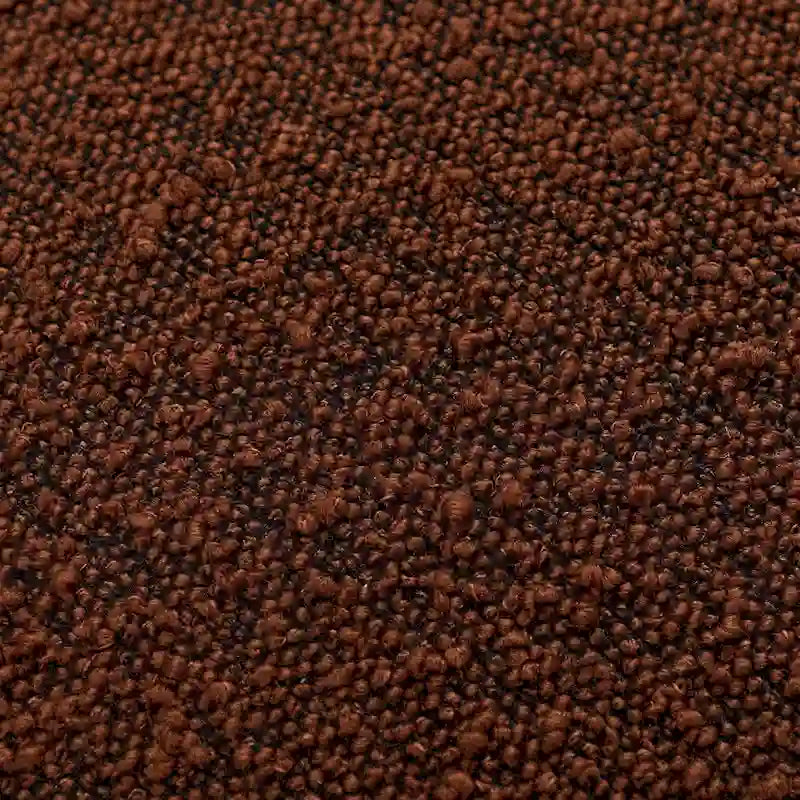 34 W Upholstered Boucle Swivel Barrel Accent Chair
