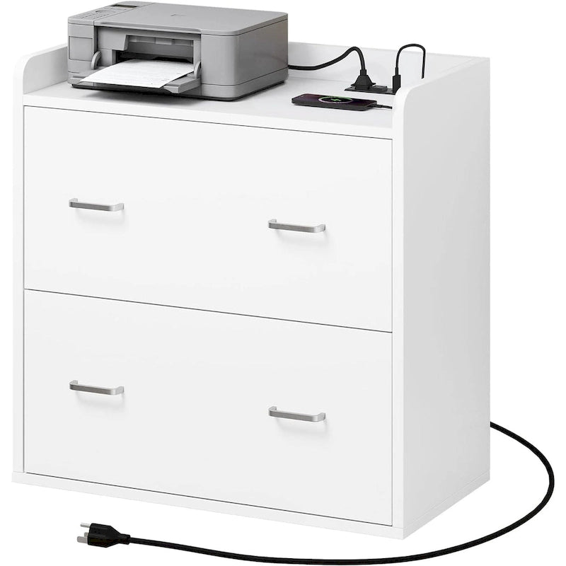 2-Drawer File Cabinet Lateral Filing Cabinet Home Office File Cabinet