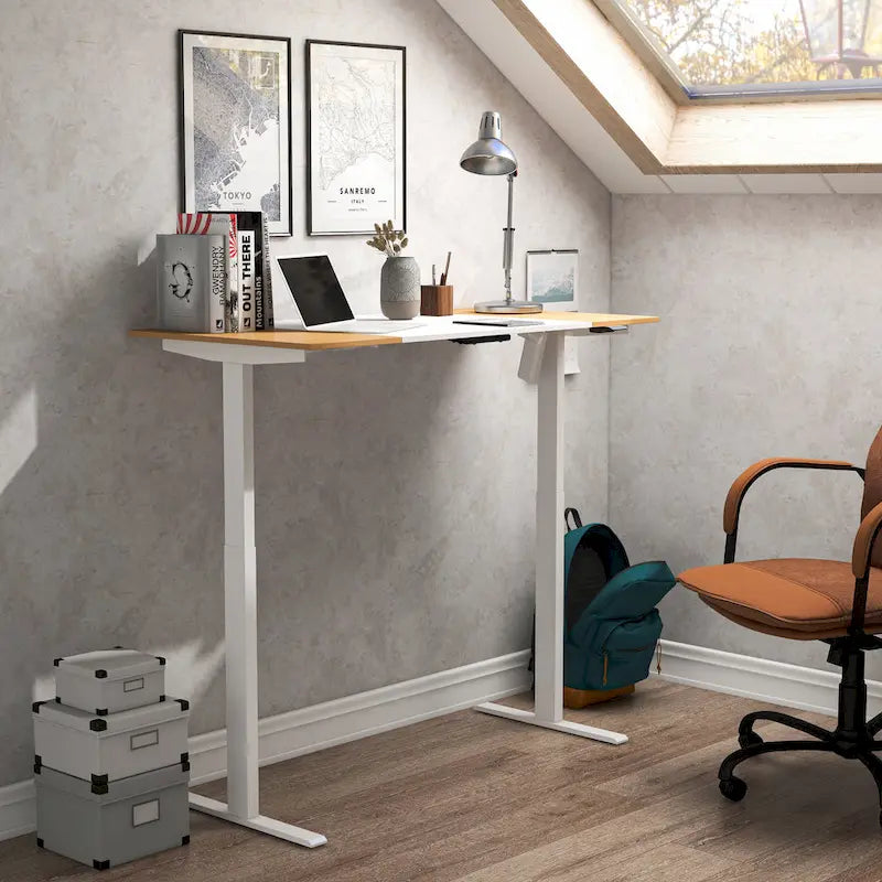 47-inch Steel Adjustable Standing Desk by
