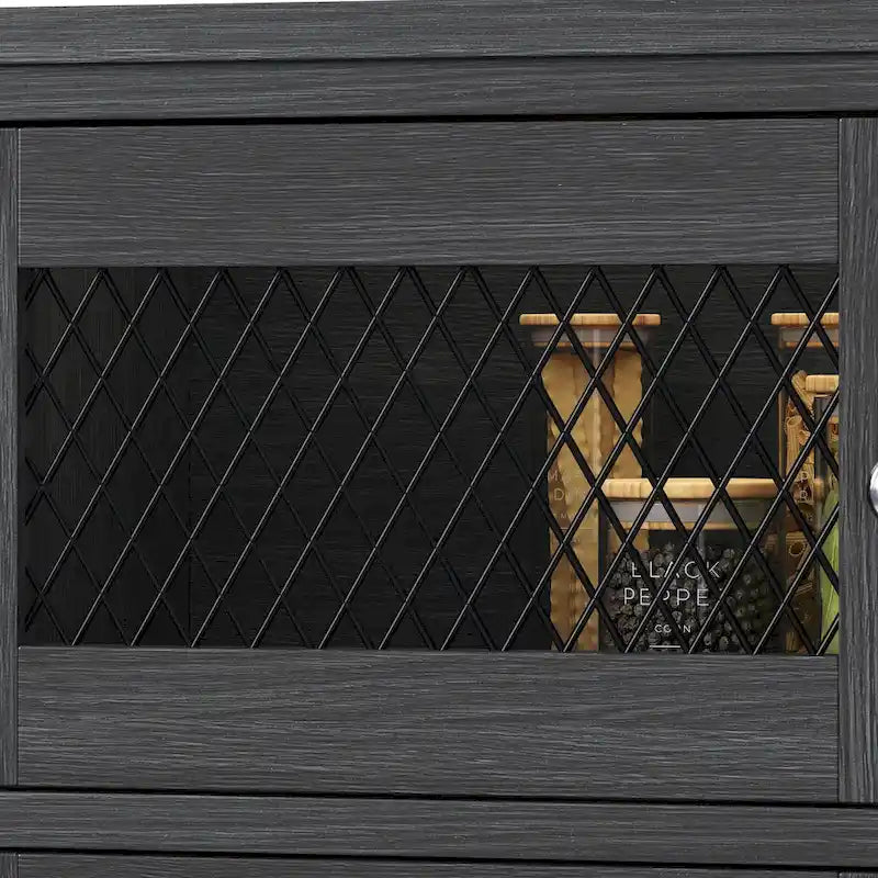 Farmhouse Buffet Cabinet with Storage, 2 Drawers Sideboard for Kitchen Dining Room