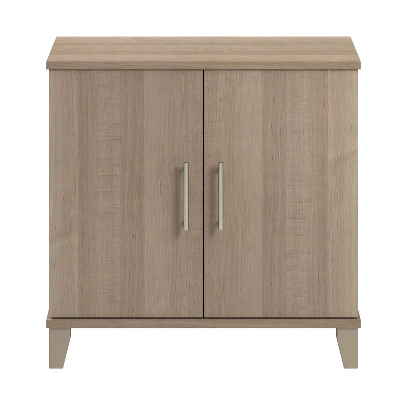 Small Storage Cabinet with Doors & Shelves