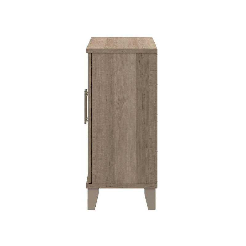 Small Storage Cabinet with Doors & Shelves