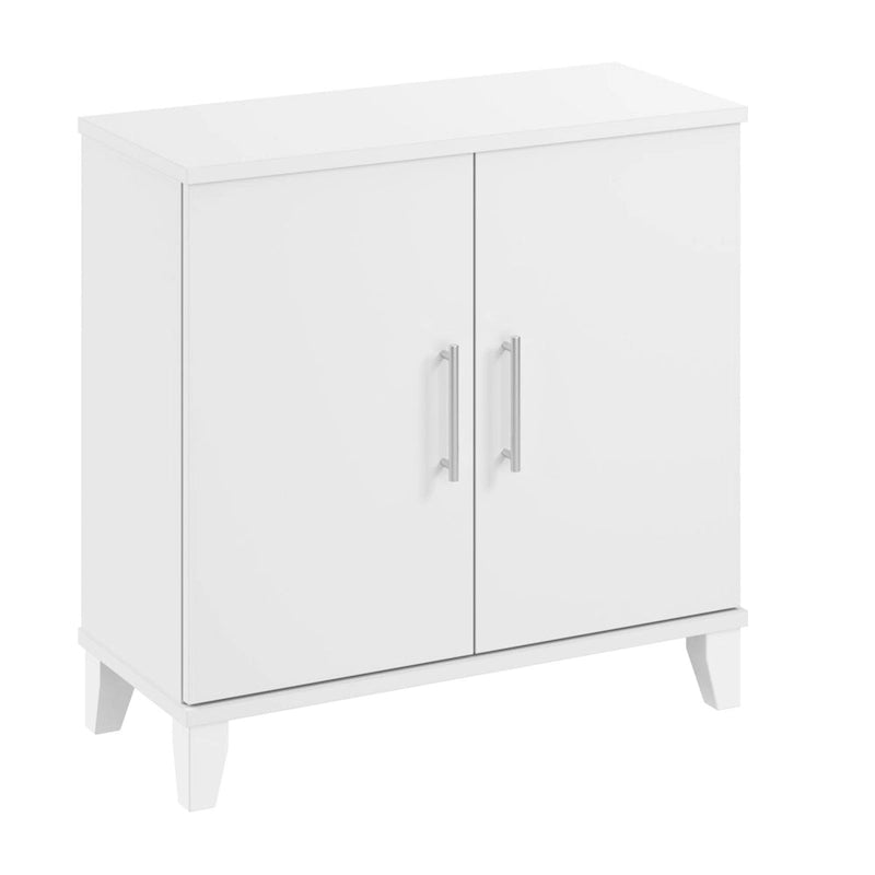 Small Storage Cabinet with Doors & Shelves