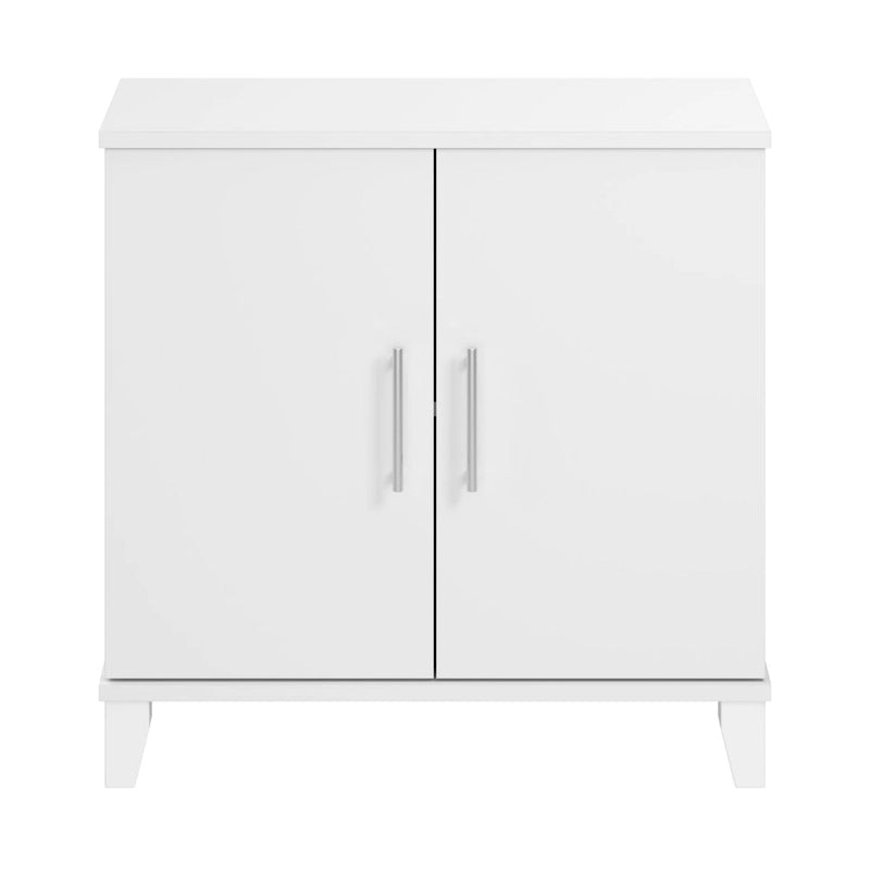 Small Storage Cabinet with Doors & Shelves