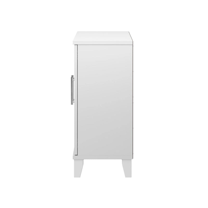 Small Storage Cabinet with Doors & Shelves