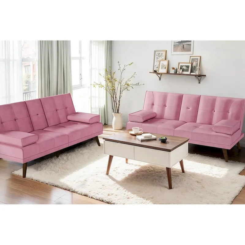 Futon Couch Sofa Bed, Small Sleeper Sofa Chair Loveseat