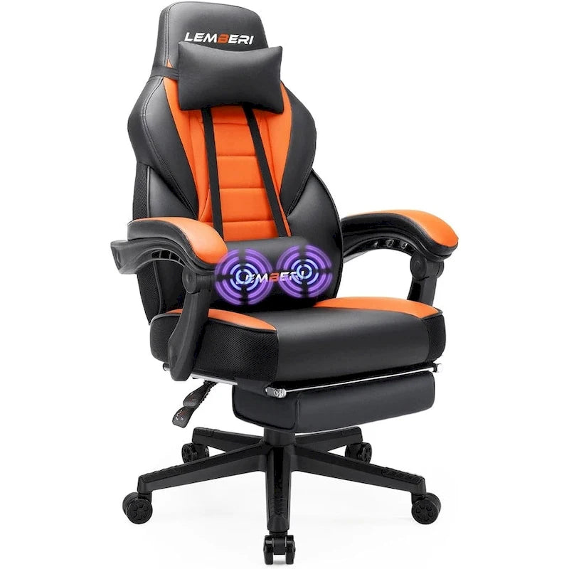 Racing Style Gaming Chair,300 lbs Big and Tall gamer chair High Back Computer Chair