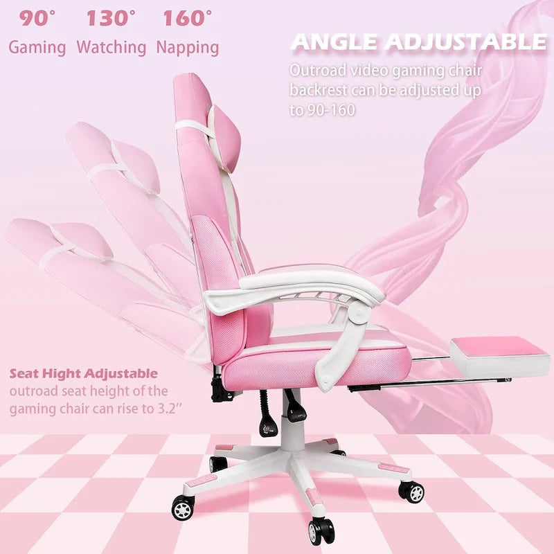 Racing Style Gaming Chair,300 lbs Big and Tall gamer chair High Back Computer Chair