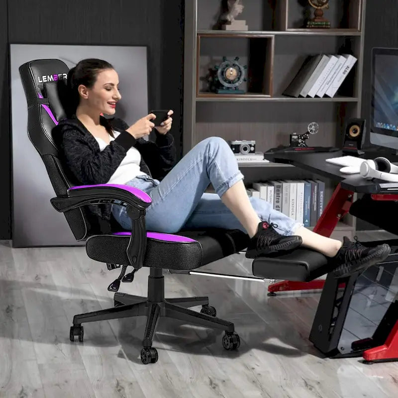 Racing Style Gaming Chair,300 lbs Big and Tall gamer chair High Back Computer Chair