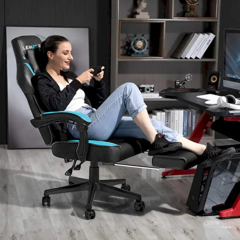 Racing Style Gaming Chair,300 lbs Big and Tall gamer chair High Back Computer Chair