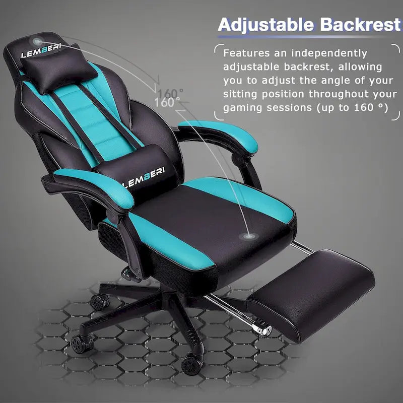 Racing Style Gaming Chair,300 lbs Big and Tall gamer chair High Back Computer Chair