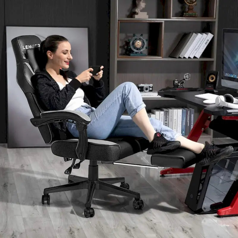 Racing Style Gaming Chair,300 lbs Big and Tall gamer chair High Back Computer Chair