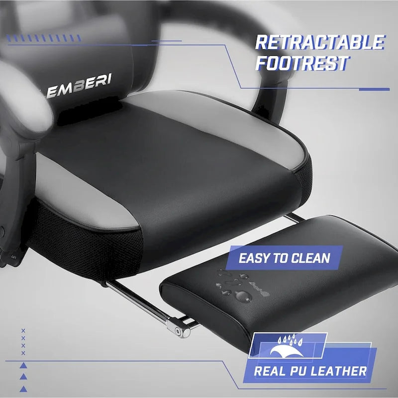 Racing Style Gaming Chair,300 lbs Big and Tall gamer chair High Back Computer Chair