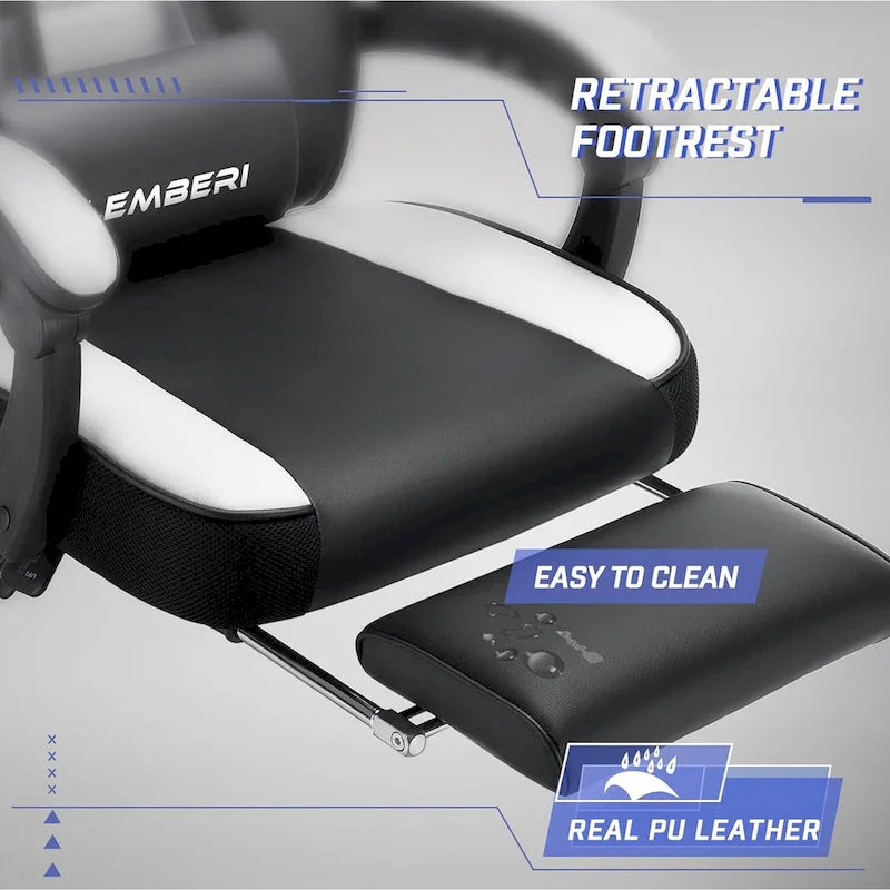 Racing Style Gaming Chair,300 lbs Big and Tall gamer chair High Back Computer Chair