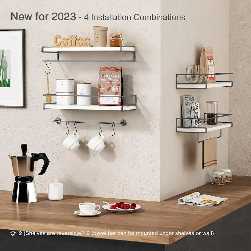 Floating Shelves Bathroom